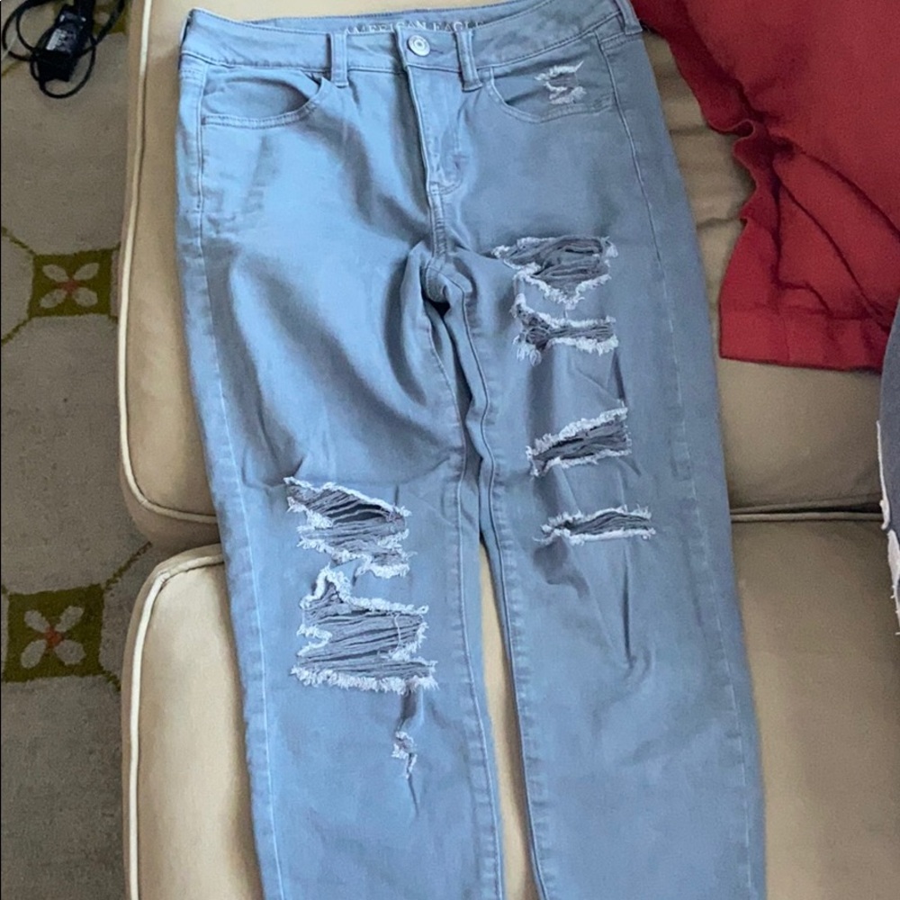 AEO hi-rise jegging